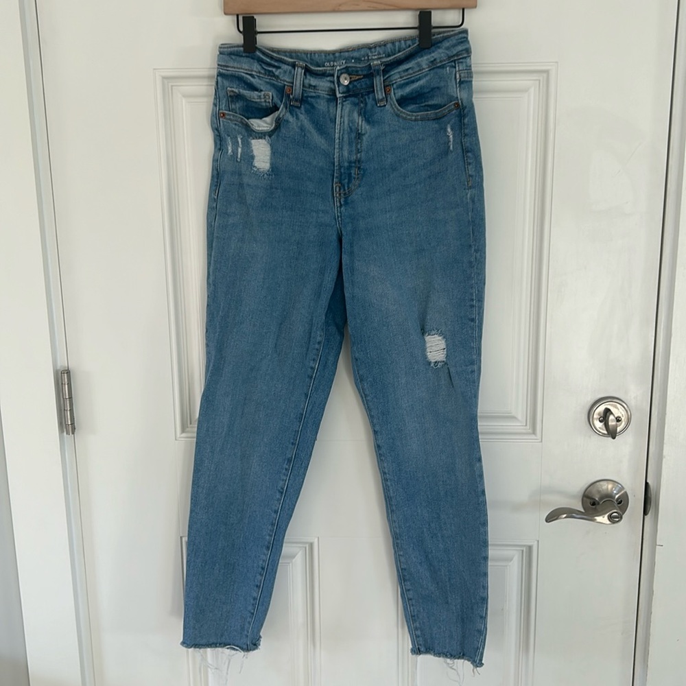 Old Navy OG Straight Jeans size 4 High Rise